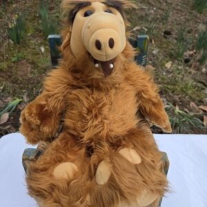 Plush Brown Alien Stuffed Toy